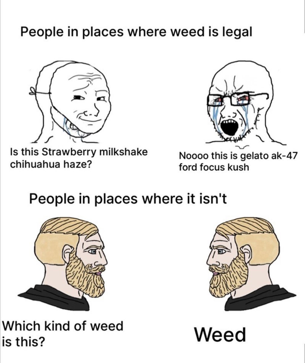 WeedPorns's tweet image. Lmaoo deadass though