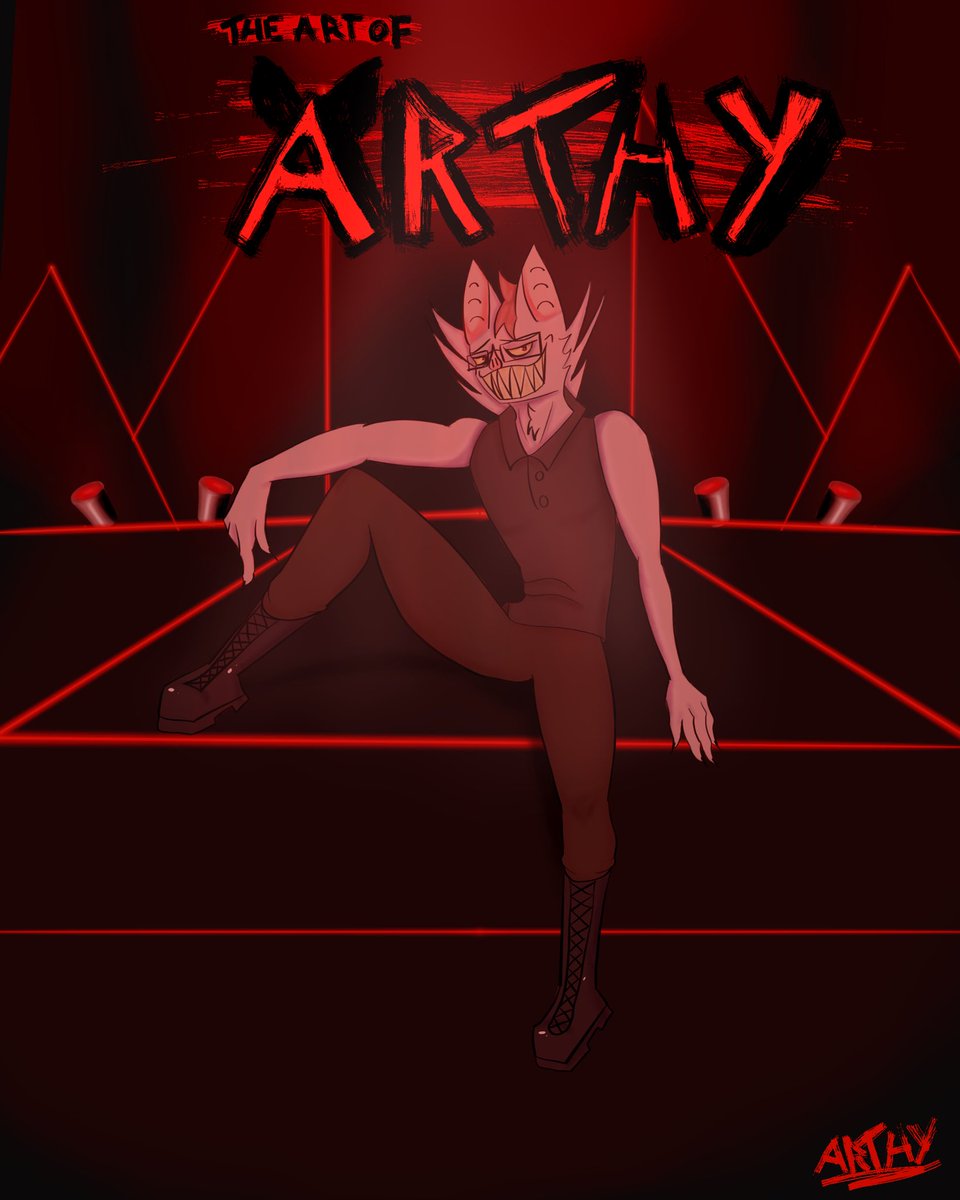 Arthyenarthy's tweet photo. A “poster” that i made a while ago about my Arthy 👁️
#furry #furryartist https://t.co/NsJqpASsTw