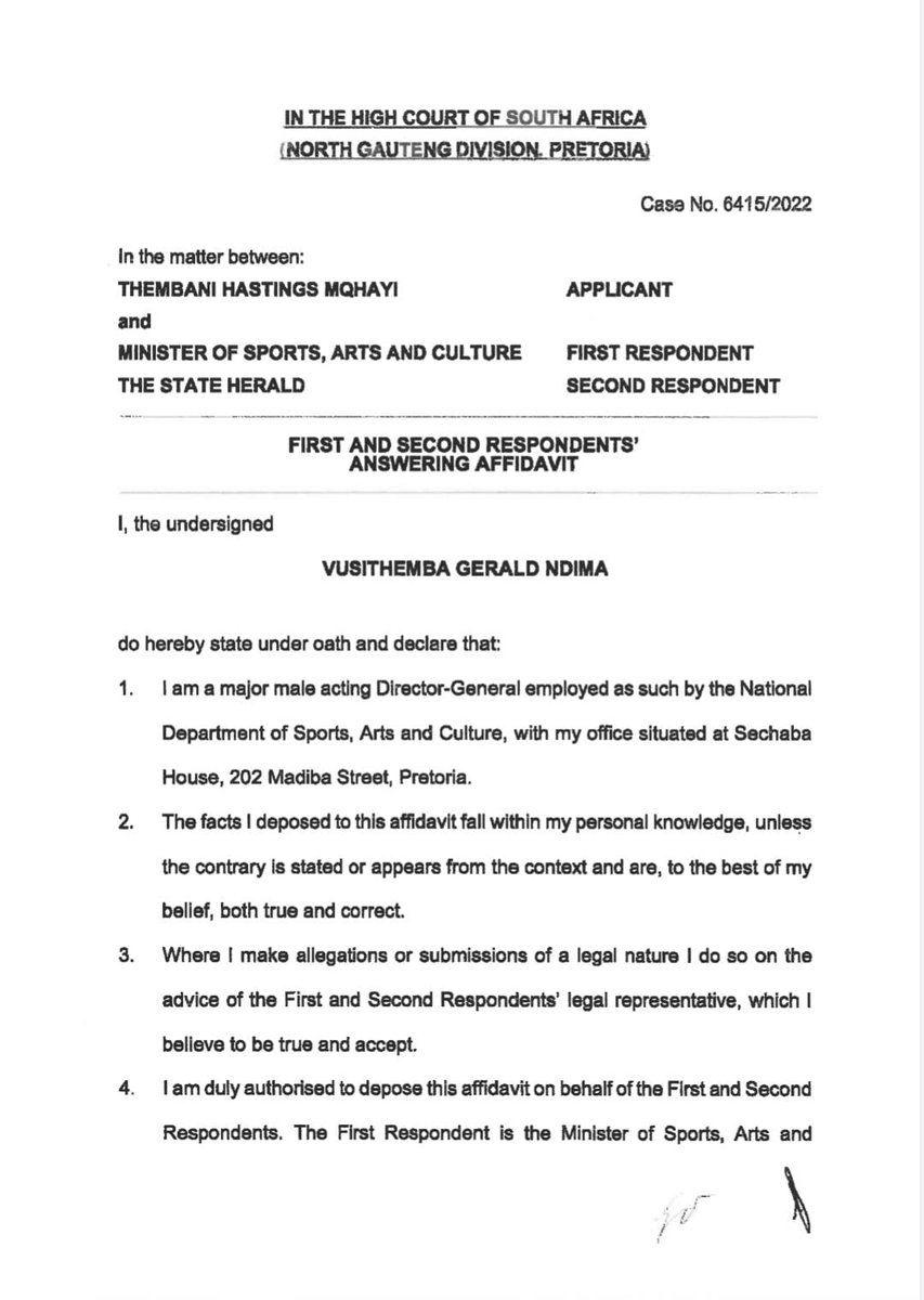 Kulenzima's tweet photo. @GaytonMcK @Leon_Schreib Minister @GaytonMcK are you aware that there's an ongoing court case against your Ministry about the infringement of intellectual property of Mr Thembani Hastings Mqhayi's design of the SA flag which got credited to a wrong person who was a chairperson of the selection board? https://t.co/dYSjiOHenU