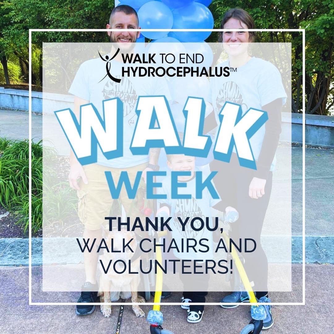 HydroAssoc's tweet photo. WALK Chais play a crucial role in supporting and executing each WALK annually. On Day 3 of #WALKWEEK we express our deepest gratitude to our local WALK sponsors, volunteers and dedicated WALK Chairs across the #USA. Comment with local π for local volunteers. #hydrocephalusWALK https://t.co/HqWaT5BjRE