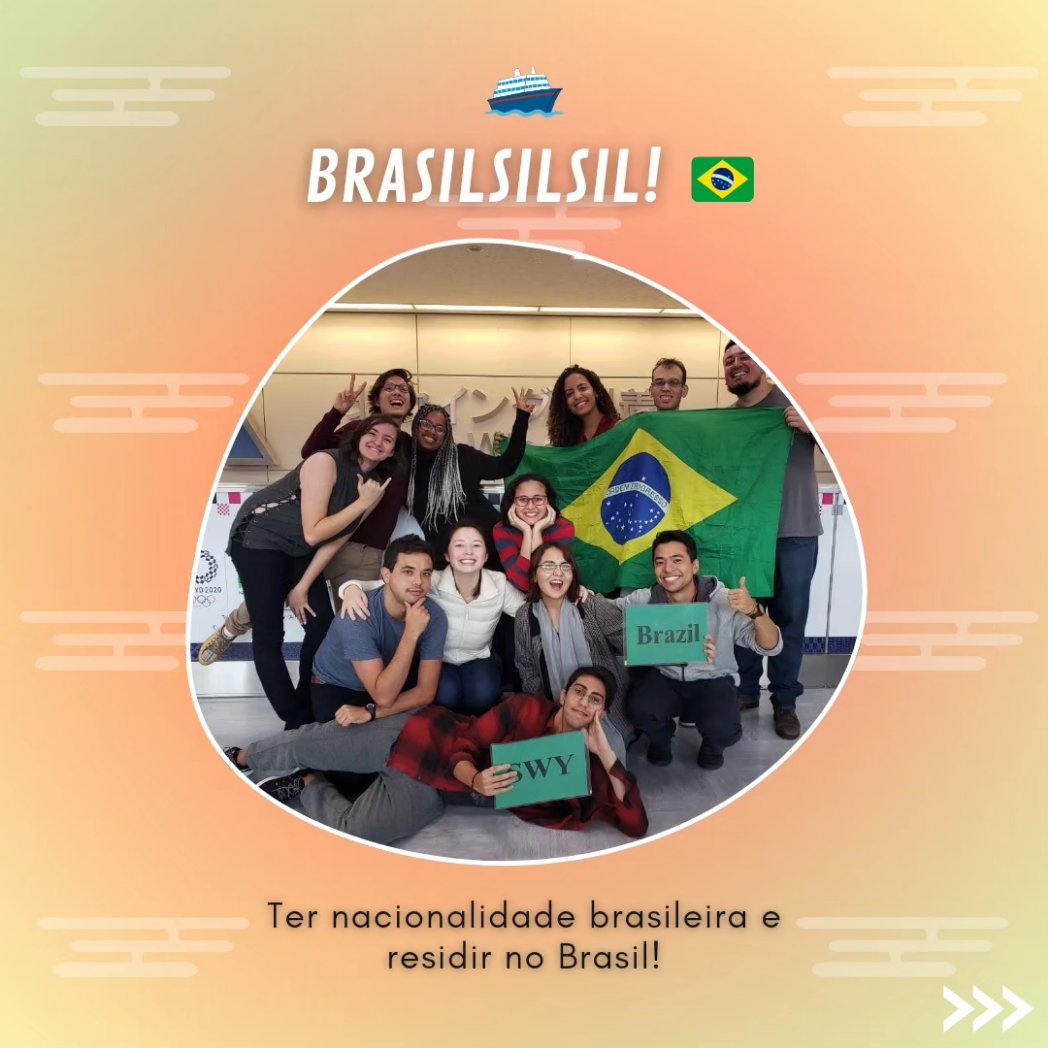 swyaabra's tweet photo. Vai participar do processo seletivo para o Ship for World Youth - SWY? Se sim, se liga em algumas dicas que preparamos para você fazer a sua inscrição com sucesso e sem dúvidas 😉 https://t.co/Uey1vl0gSx
