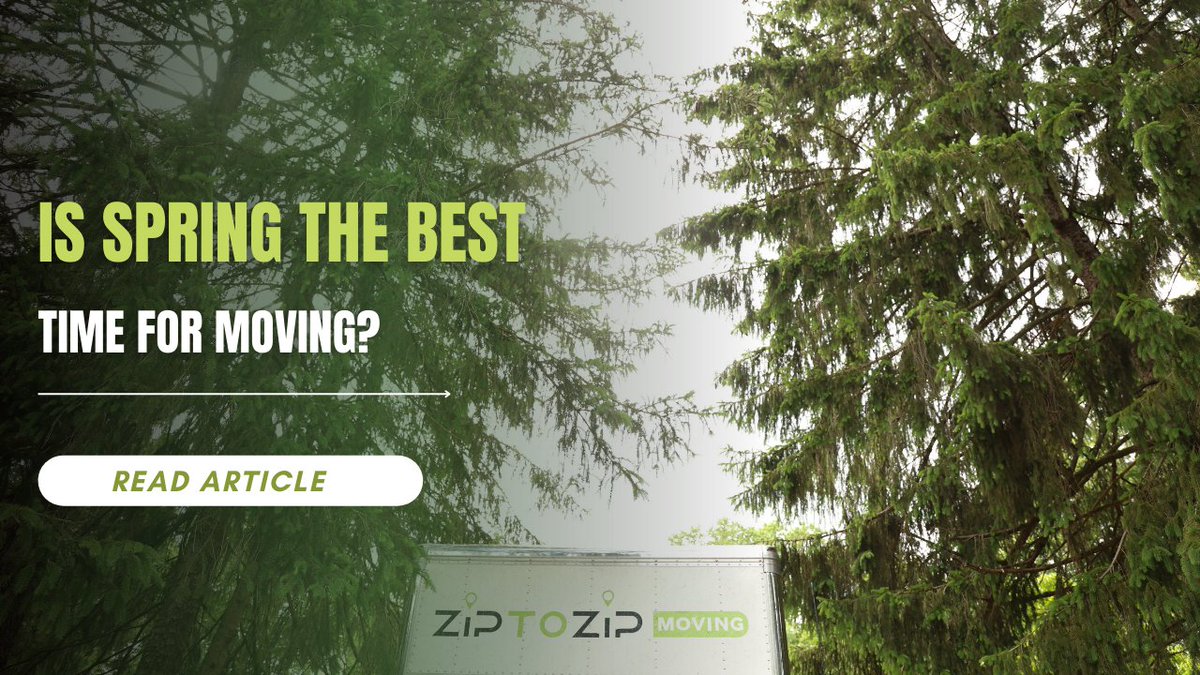 ZiptoZipMoving1's tweet image. Is spring the perfect season for your move? 🌸🚛

Our latest blog dives into why this vibrant season might be your best bet for a smooth relocation. 🌼📦

Check out the full article to find out more!

l8r.it/aip1

#SpringMove #RelocationTips #ZipToZipMoving
