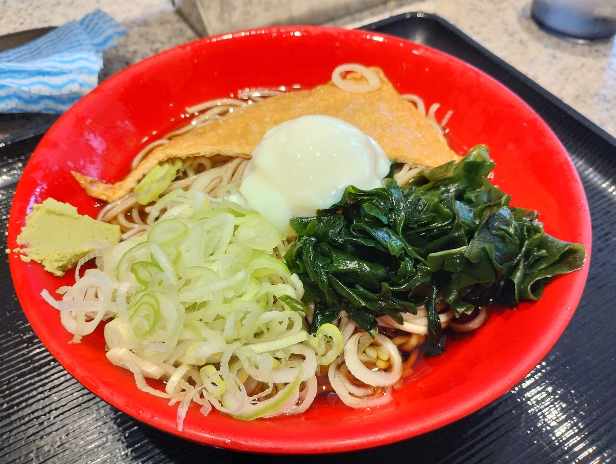 hidaride194's tweet photo. 今朝の富士そば https://t.co/2k1DkYjLQ7