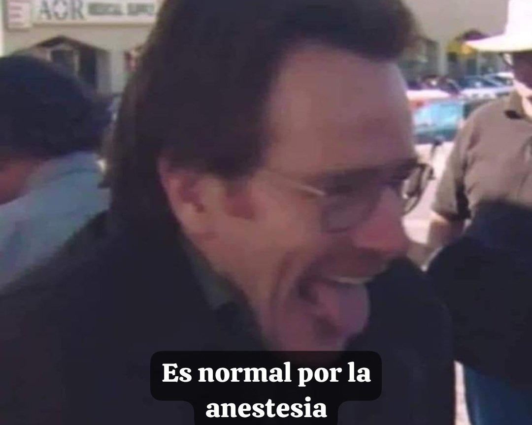 El Cirujano intentando explicar un síntoma random de su paciente postoperado: