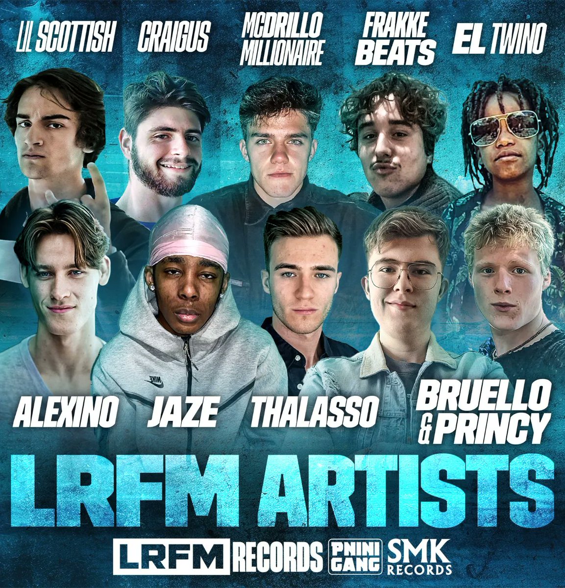 Introducing the official main 𝐋𝐑𝐅𝐌 𝐀𝐫𝐭𝐢𝐬𝐭𝐬 roster 🎶🎤💥

#LRFMArtists | #LRFM | <a href="/LrfmRecords/">LRFM Records</a> | <a href="/LRFM_Entmt/">LRFM Entertainment</a>