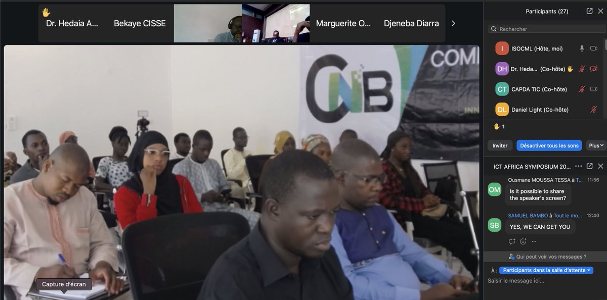 Retour en image sur la cérémonie d'ouverture du symposium TIC 2024