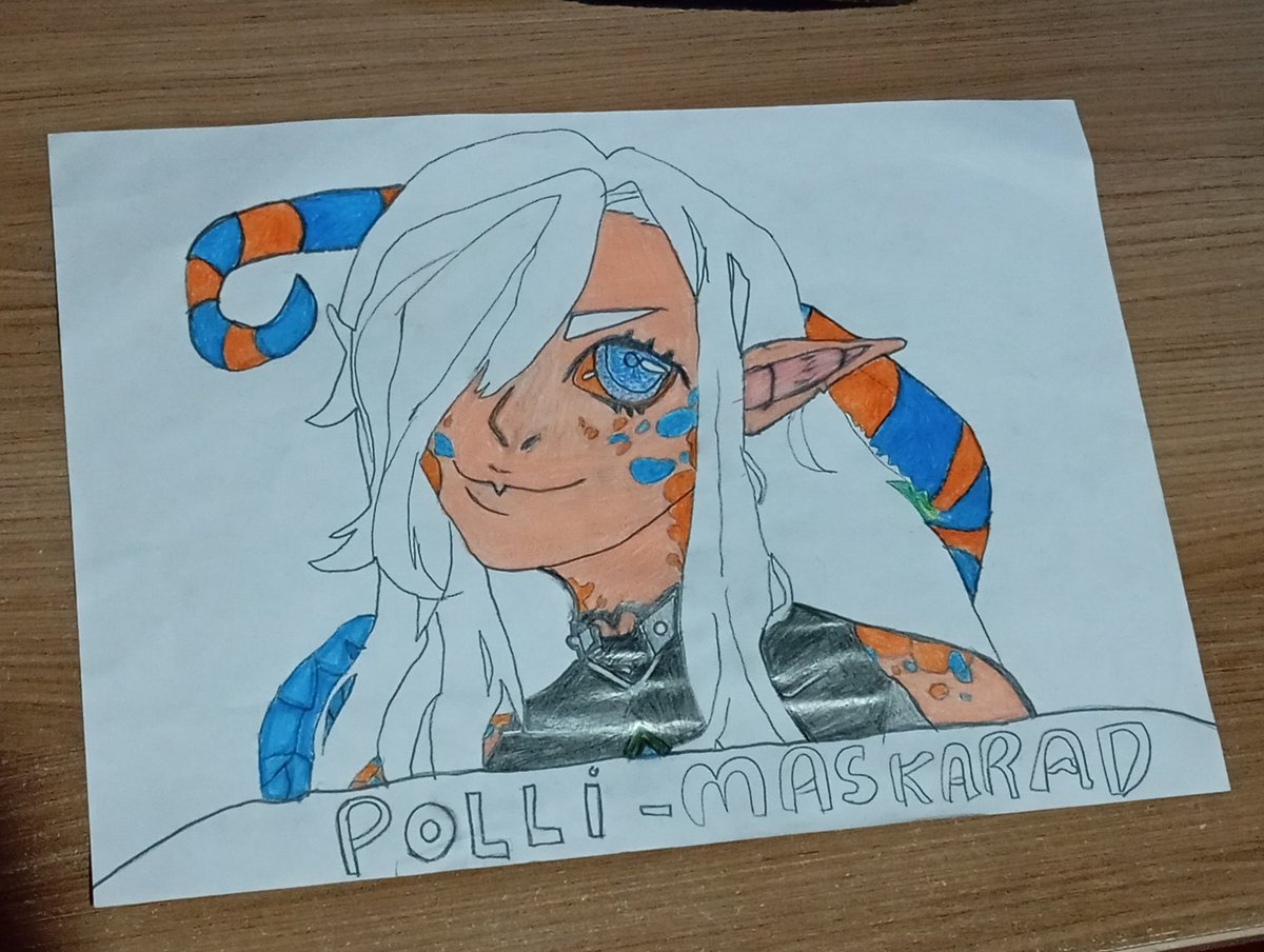 ArilsonYuzu's tweet photo. Agora só falta pintar o cabelo para essa obra fica pronta.
#Pollillust https://t.co/xNcYwyR9hC