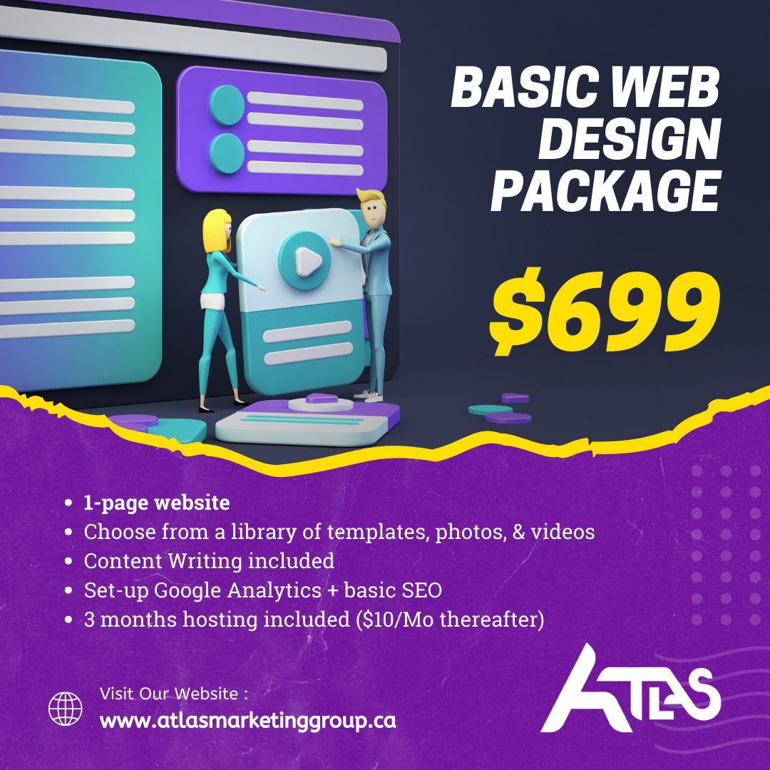 Take advantage of our web design packages that are perfect for small businesses building their first site or older businesses that need a site refresh. Our entry level package includes everything you need.

Visit us online or contact us to learn more buff.ly/3DjAyPi