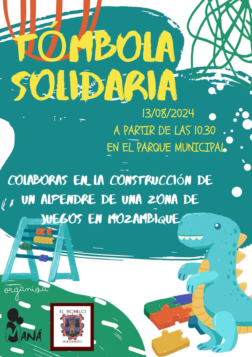 ongmanaorg's tweet photo. Tómbola solidaria 2024 en El Bonillo https://t.co/Y4bBSXwoHE #ong #ongmanaorg #ongmana https://t.co/0nWeukyq48