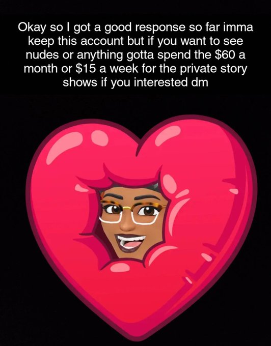 Okay here the info about my Snapchat account https://t.co/b3pebCLAdm