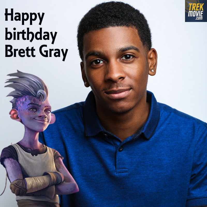 Join us in wishing a very happy birthday to Brett Gray, who voices Dal on #StarTrekProdigy.