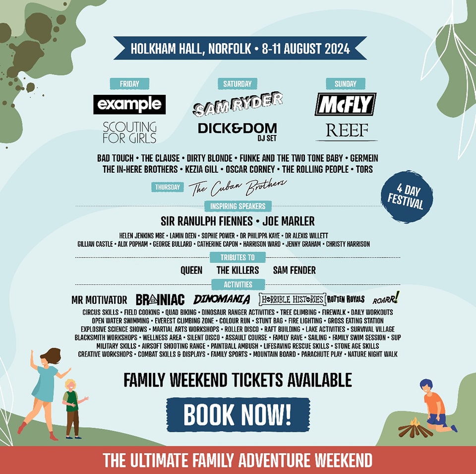 Join us tomorrow at Gone Wild Festival, Norfolk