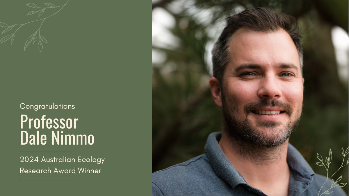 Ecological Society of Australia (@ecolsocaus) on Twitter photo We’re thrilled to announce the winner of the 2024 Australian Ecology Research Award is @BiodiversityGuy. Professor of Ecology at <a href="/CharlesSturtUni/">Charles Sturt University</a> and expert in fire ecology #ecology #bushfires #conservation #wildoz #charlessturtuni #biodiversity We’re thrilled to announce the winner of the 2024 Australian Ecology Research Award is @BiodiversityGuy. Professor of Ecology at <a href="/CharlesSturtUni/">Charles Sturt University</a> and expert in fire ecology #ecology #bushfires #conservation #wildoz #charlessturtuni #biodiversity
