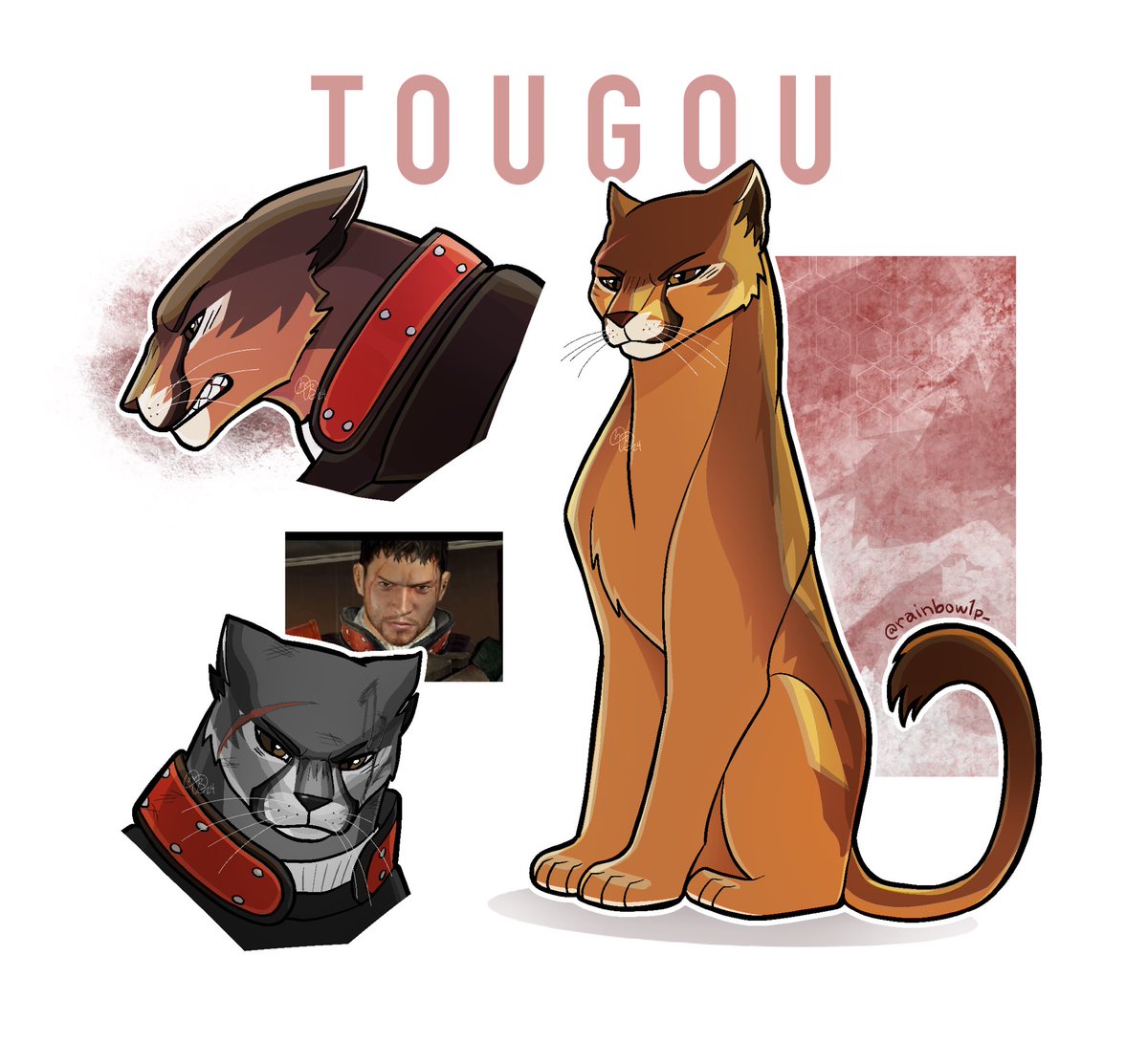 rainbow1p_'s tweet photo. [Part 98]✨ Tekken X Animal-Version🌿
#Tougou 🛡️ https://t.co/W9rfwXzOJU