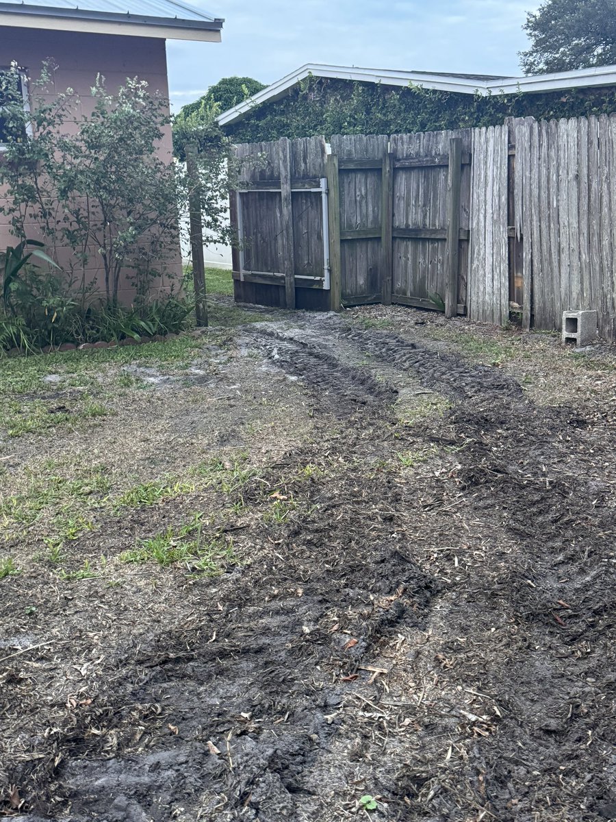 ithecommie's tweet image. I gave @insideFPL  to come into my backyard I have video footage of the man coming to my door me talking to him telling him to close the gate! I did not give them permission to cut limbs off nor they did not tell me they were going too. 
This is very wrong!!!!