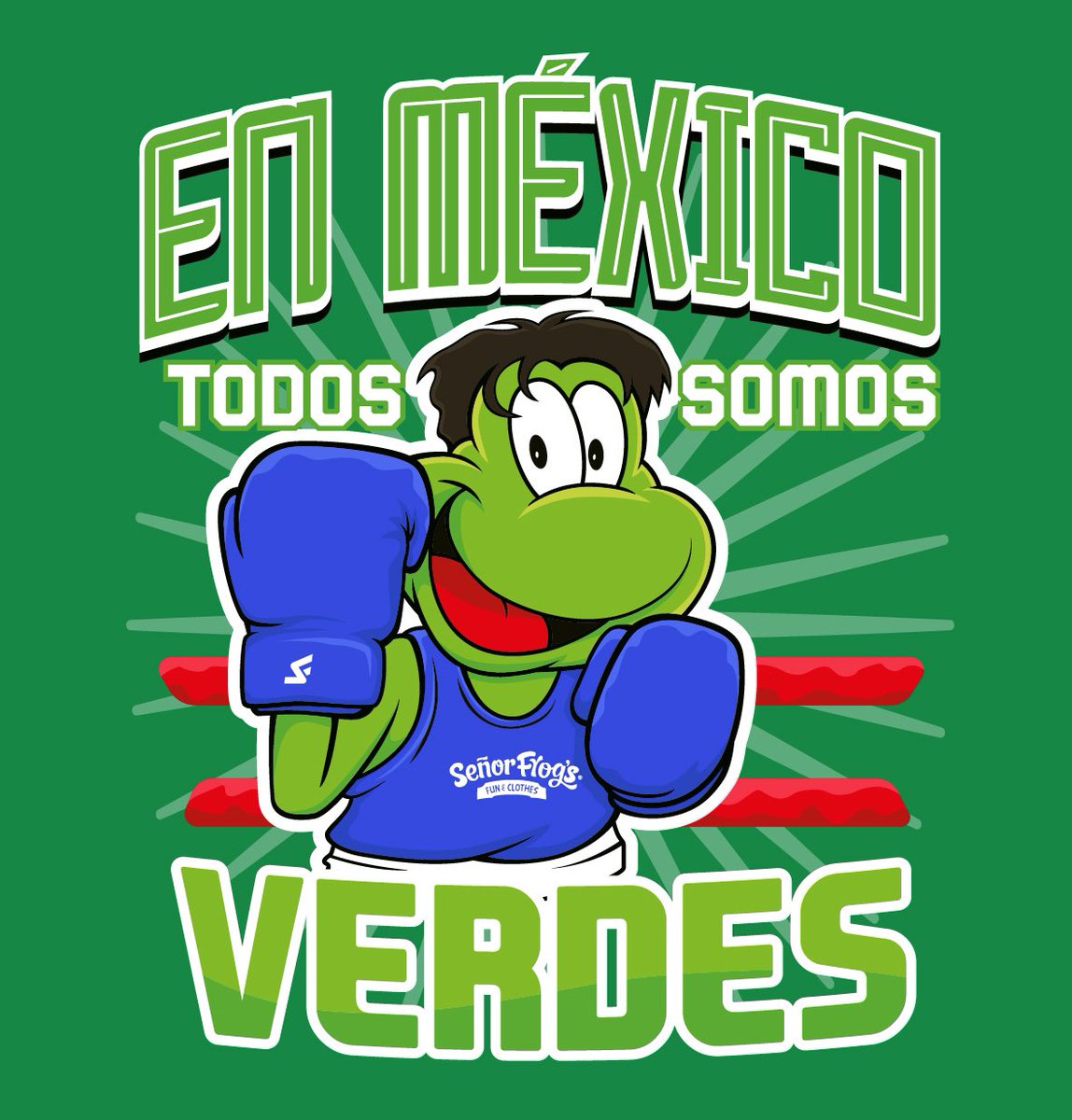 ¡Para nosotros ya eres oro! 🥇🥊
Este viernes #SeñorFrogs y #México están contigo 💚
#olimpiadas2024 #Box #MarcoVerde