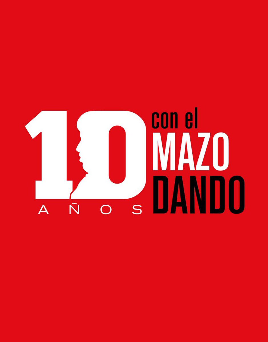 Con el Mazo Dando (@conelmazodando) on Twitter photo 🚩Venezuela se respeta🚩
Camaradas, compartan sus fotografías viendo su programa #ConElMazoDando usando la etiqueta #VenezuelaSeRespeta. ¿Desde dónde nos sintonizan?
<a href="/dcabellor/">Diosdado Cabello R</a> 🚩Venezuela se respeta🚩
Camaradas, compartan sus fotografías viendo su programa #ConElMazoDando usando la etiqueta #VenezuelaSeRespeta. ¿Desde dónde nos sintonizan?
<a href="/dcabellor/">Diosdado Cabello R</a>
