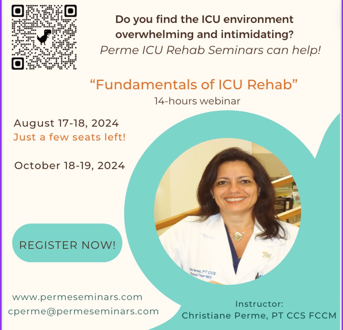 Perme ICU Rehab Webinars tweet media