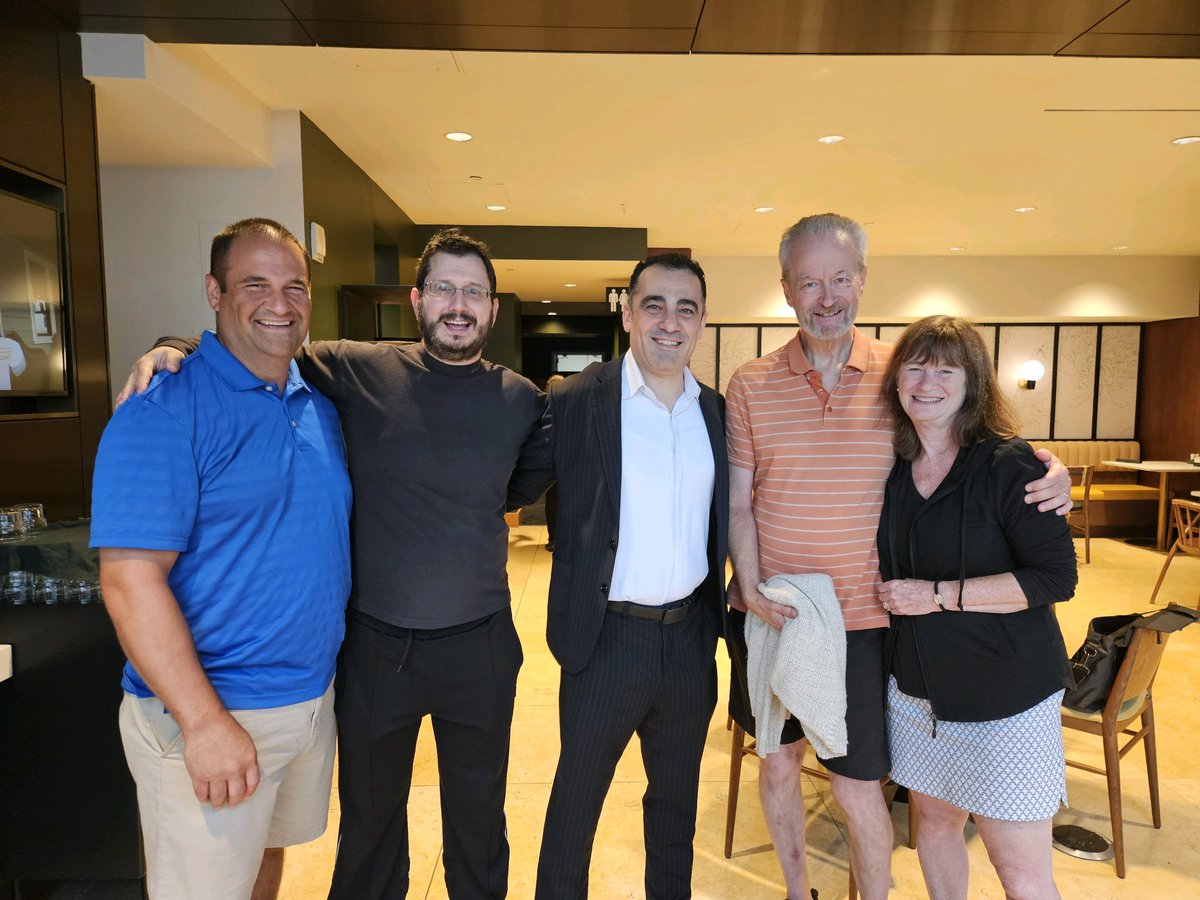 Great to catch up with friends <a href="/PGrivasMDPhD/">Petros Grivas</a> @scientistatlrge and <a href="/BladderCancerUS/">Bladder Cancer Advocacy Network</a> amazing patient advocates #BCANTT24