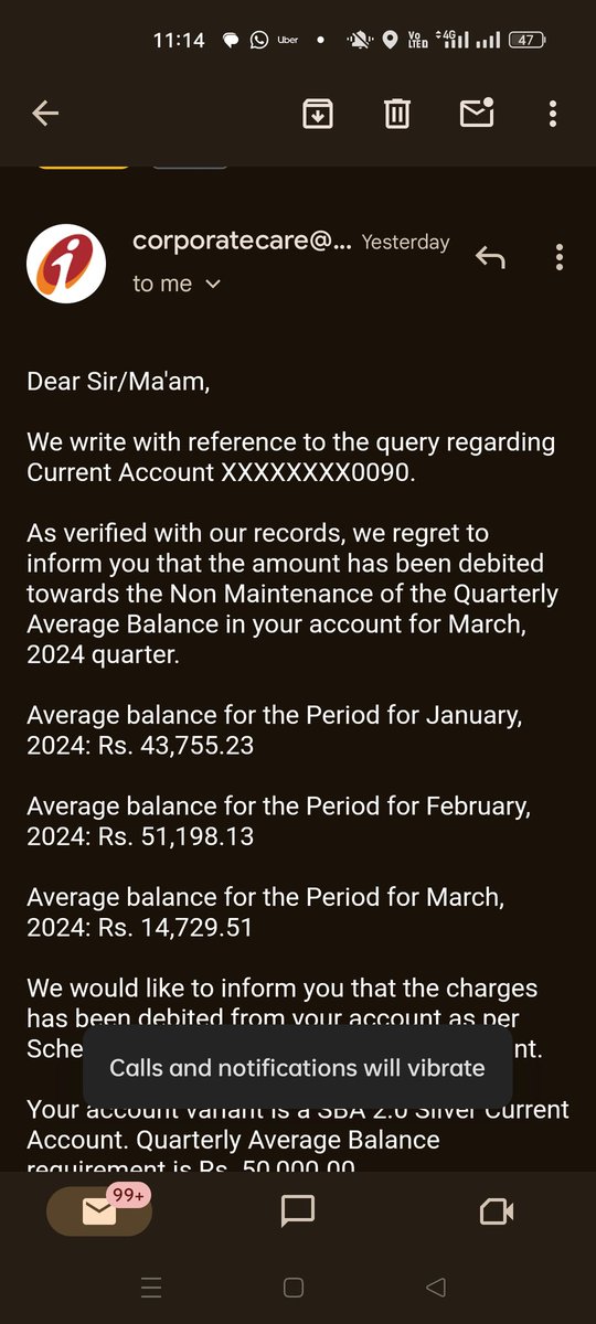 CANEHA7's tweet photo. Your account SBA 2.0 Silver Current Account. 
Please do something for this kind of unfroessional behaviour I have enclosed screenshot of my welcome mail and scheme details
Photo 
1 zero balance scheme
2 wrong A/c details they narrated
3 welcome mail.
3/3 https://t.co/PqxIvaqOCz