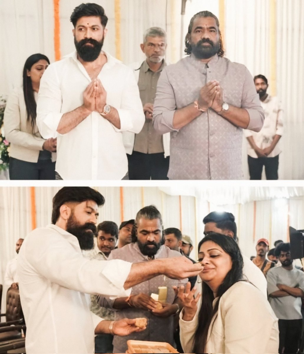 YashTrends's tweet photo. #Toxic - A Fairy Tale for Grownups 🔥

Directed by #GeethuMohandas
Produced by @KvnProductions &amp; #YashBOSS 

#ToxicShootBegins #ToxicManiaBegins
@TheNameIsYash #ToxicTheMovie https://t.co/SDEKOIsORA