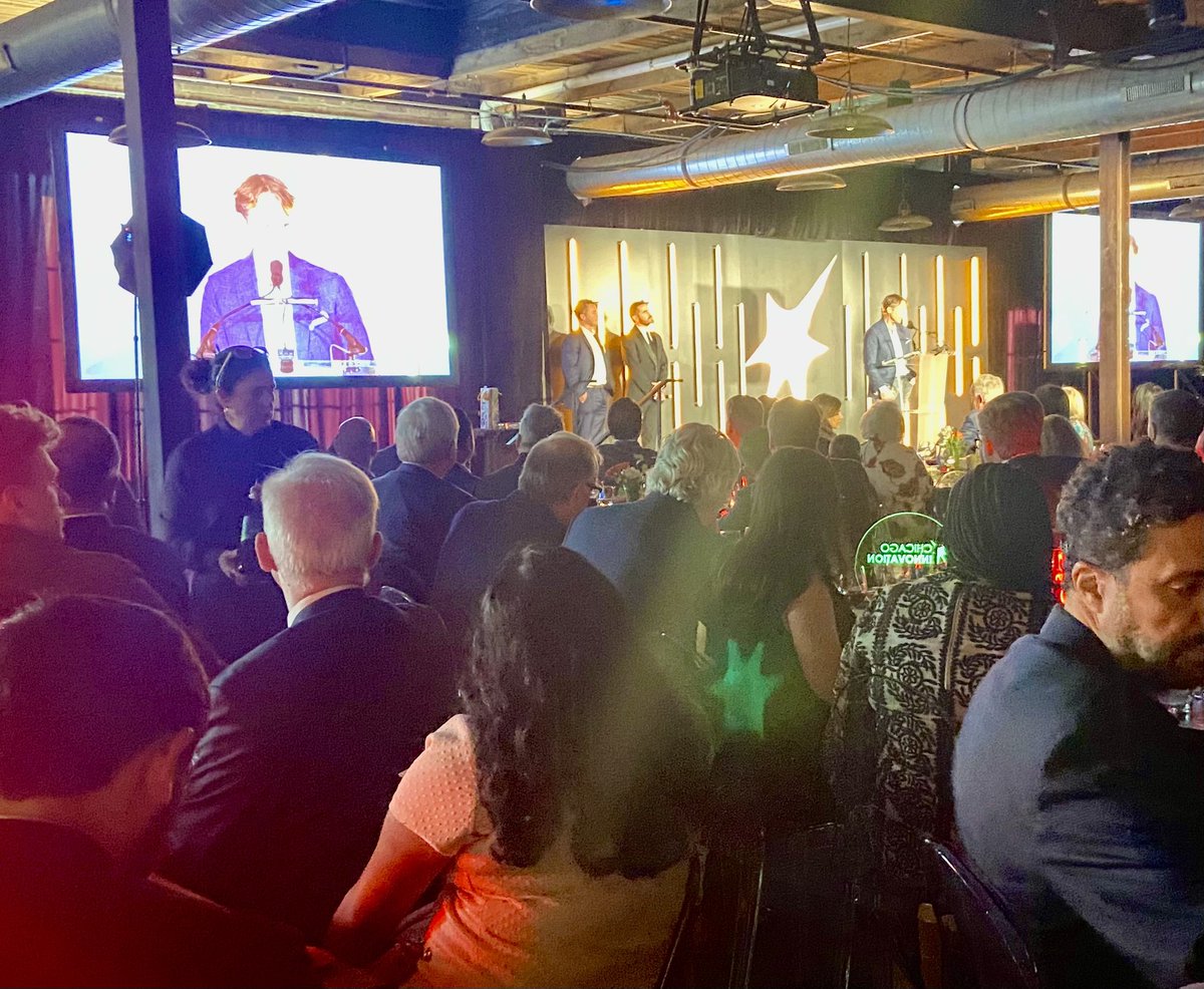MarySue Barrett (@marysuebarrett) on Twitter photo “Once I ventured outside the box, there was no going back.”
- Alinea Chef Grant Achatz delivering incredibly moving remarks at <a href="/Chi_Innovation/">Chicago Innovation</a> “Once I ventured outside the box, there was no going back.”
- Alinea Chef Grant Achatz delivering incredibly moving remarks at <a href="/Chi_Innovation/">Chicago Innovation</a>