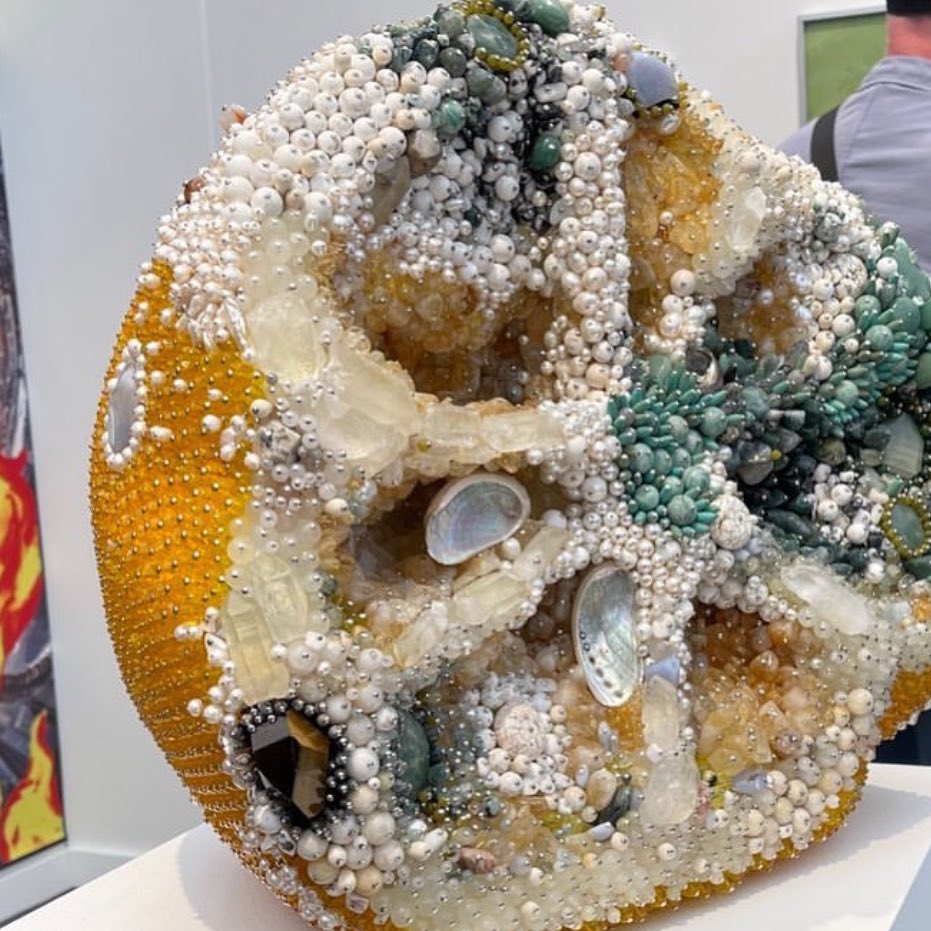 ambulatorymeat's tweet photo. Kathleen Ryan’s moldy fruit statues look so yummy rn….😵💫🤤
#zombietwt #moldtwt #moldyfoods #salivation https://t.co/ra7JLCK6hW