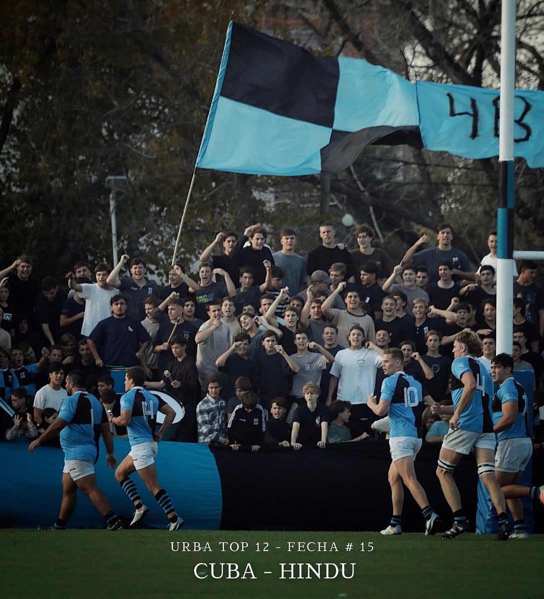 🔜 𝐏𝐑𝐎𝐗𝐈𝐌𝐀 𝐅𝐄𝐂𝐇𝐀.

Este sábado, por la fecha 15 del 𝐔𝐑𝐁𝐀 𝐓𝐎𝐏 𝟏𝟐, recibimos a Hindú.

#vamosquevamos 🔵⚫️