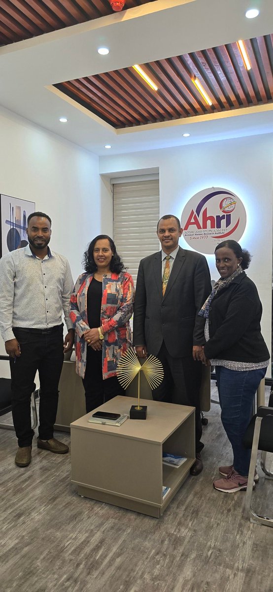 afeworkkassu's tweet image. @AHRI_ETH is pleased by the visit to our new office by former Deputy Director General, Mrs @yamdual, who contributed significantly to the development of the new AHRI. 

AHRI will strengthen its R&amp;amp;D&amp;amp;M for better #EvidenceInformedDecisionMaking &amp;amp; #PharmaceuticalManufacturing in 🇪🇹.