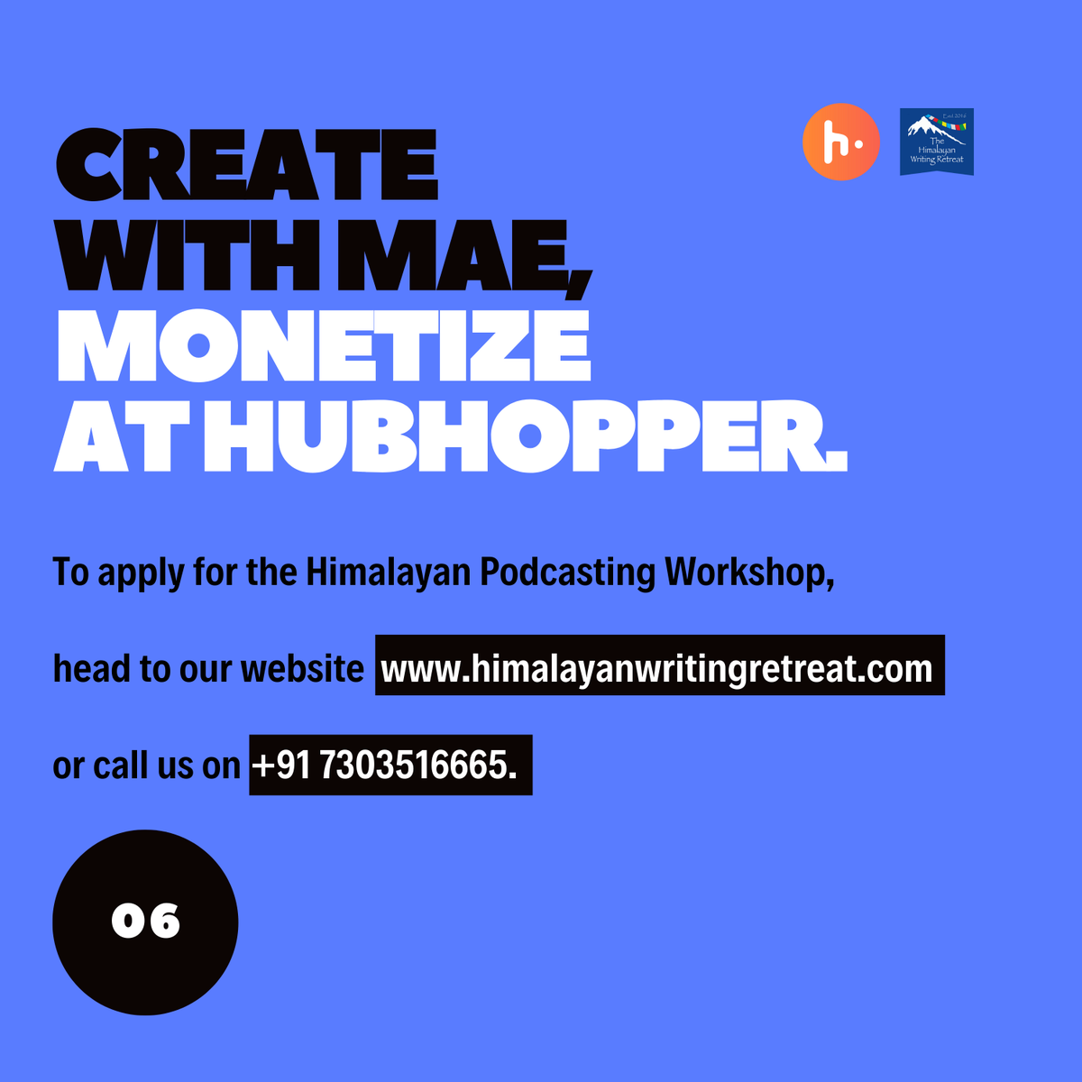 HimalayanWrite's tweet photo. #TheHimalayanWritingRetreat #podcast #maedinindia #maemariyamthomas #podcasting #podcastingcommunity #writingcommunity #himalayas #audioindustry #musicpodcast #indiemusic #Hubhopper https://t.co/Bm6tgT9dQl
