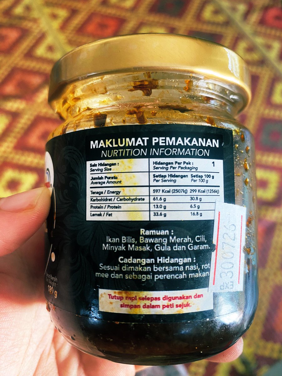 Korang nak tak i share sambal hitam favorite my hubby?? 

i nak perkenalkan kat u guys---

🌟Sambal Hitam Rindu🌟
