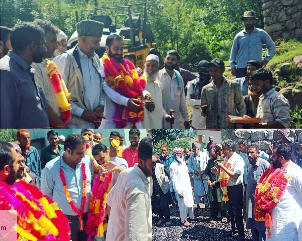 Blacktopping of Jhullas Bherra to Jhullas Upper road.