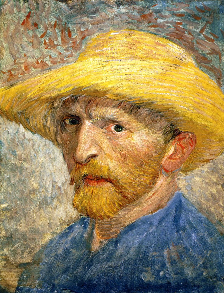 vangoghartist's tweet photo. Self Portrait, 1887 https://t.co/V6sPvNHTub