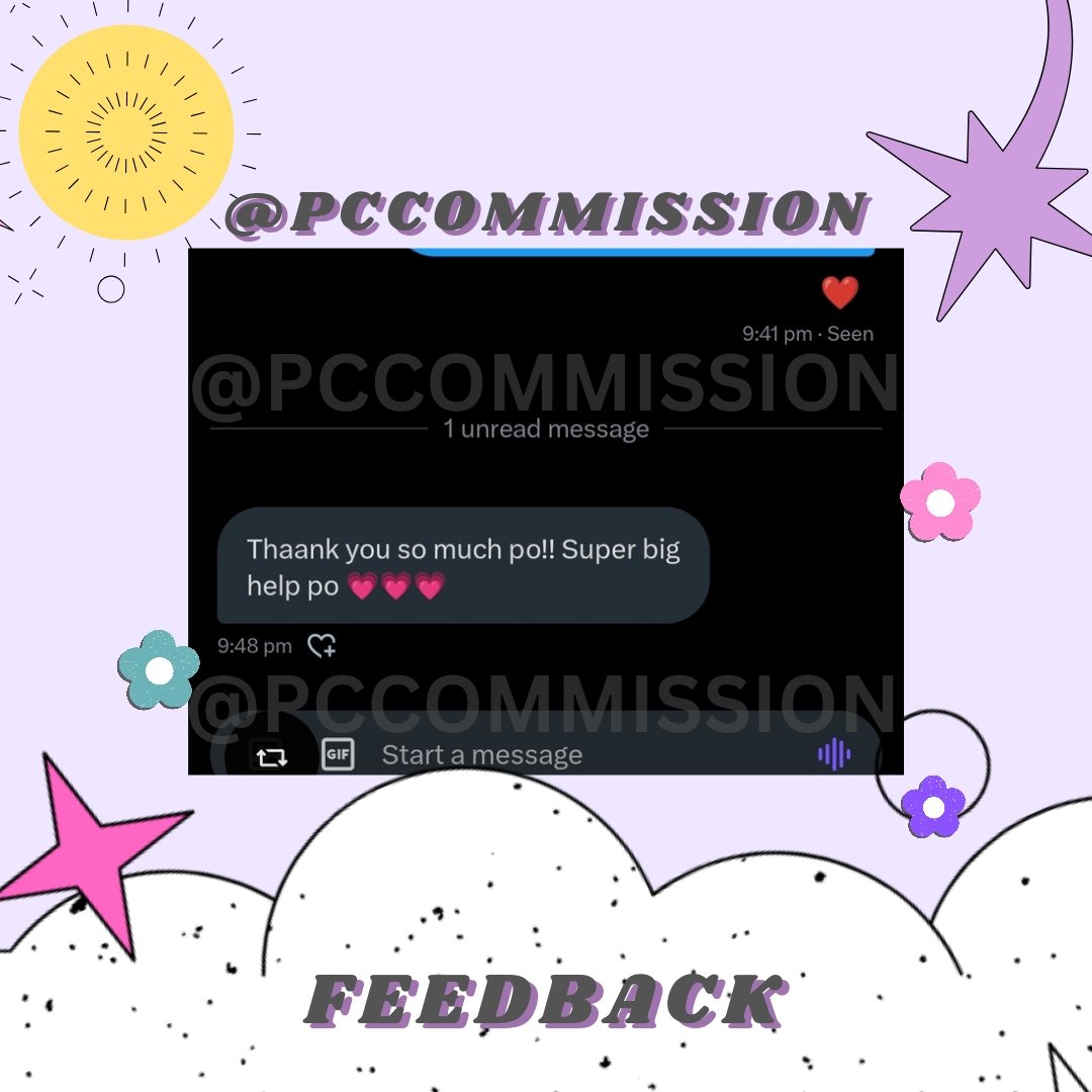 P&C commissions | CE Student | OPEN🎈 tweet media