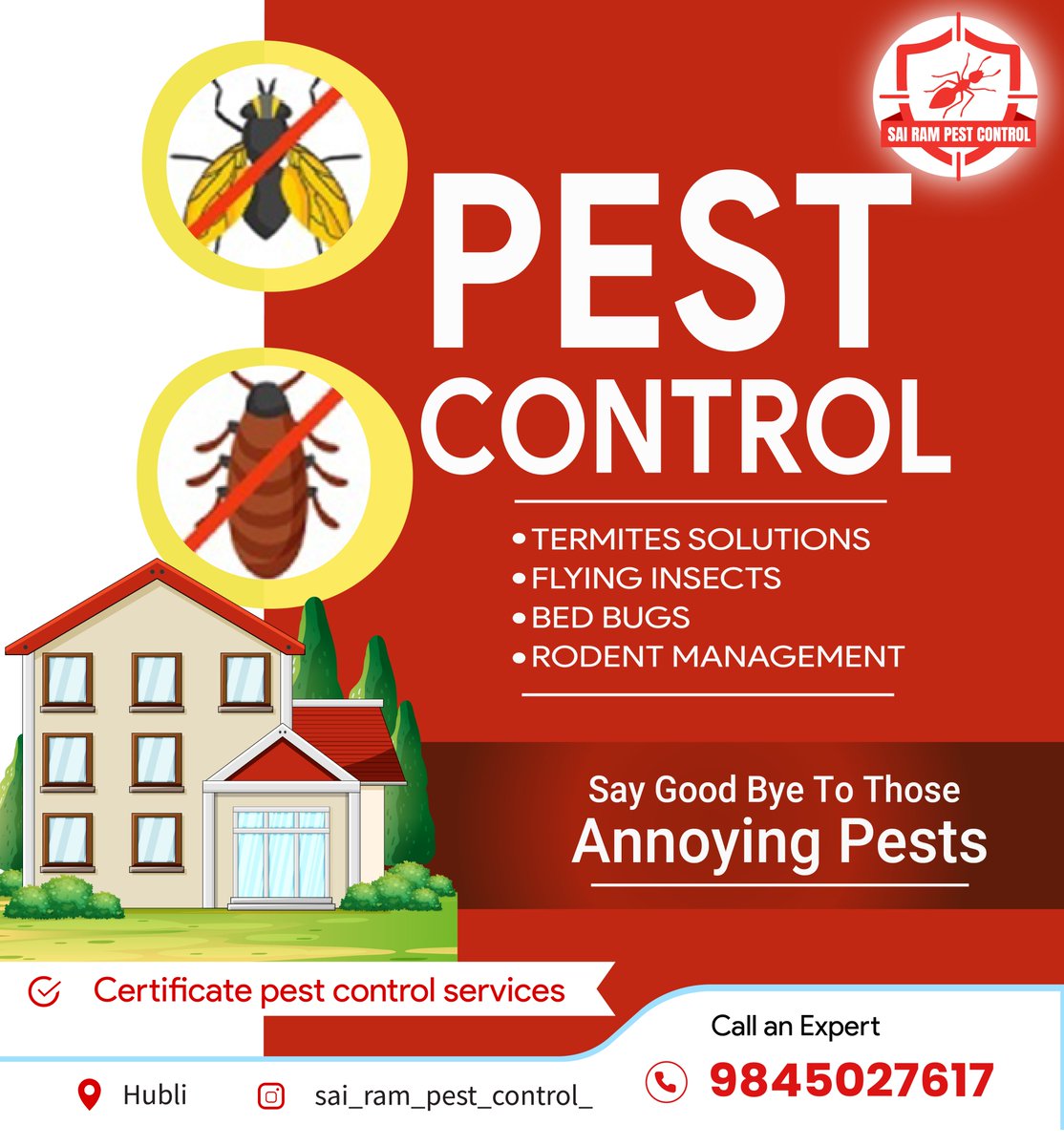 PestSairam's tweet image. Pest Control Services ⚠️
.
.
#pestcontrol #pestcontroller #pestcontrolservice #hubli_dharwad #hubli