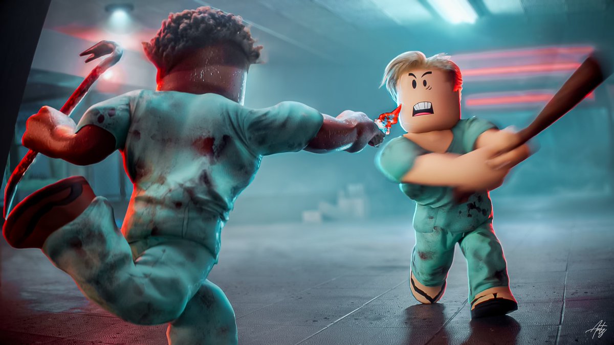 AntzRBLX's tweet image. Thumbnail for Stone-Haven County Asylum 🤪
Likes & Retweets are appreciated 🙏
#Roblox #RobloxDev #RobloxGFX #robloxart