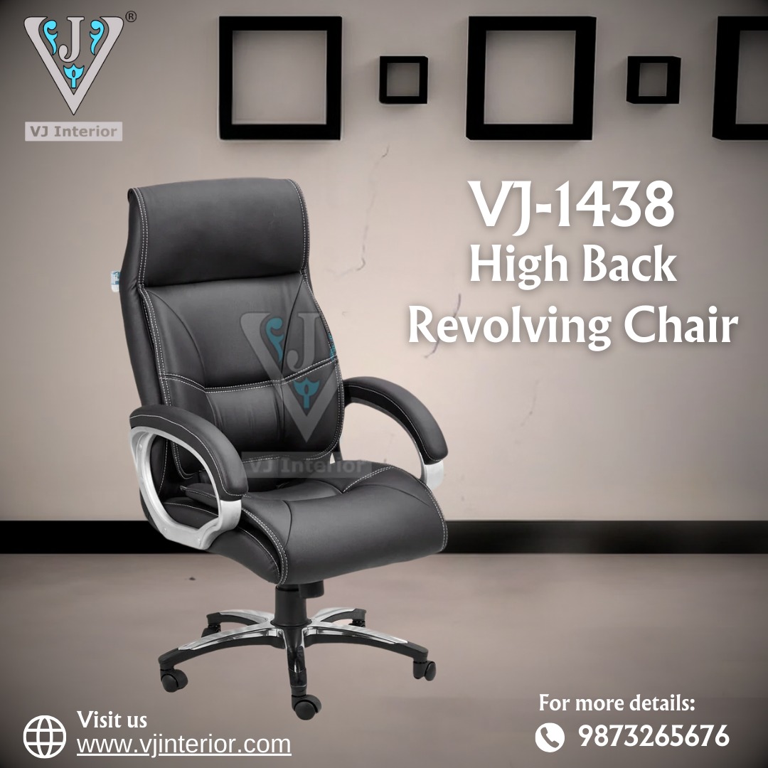 KR_RK_Official's tweet image. Check out this VJ-1438 High Back Revolving Chair 
Click Here vjinterior.co.in/product/vj-143…
.
Call us @ 9873265676
Visit us online or store
Branches are located at Delhi and Banglore
.
#revolvingchair #officechair #highbackchair #ergonomicchair #comfortseating #premiumquality