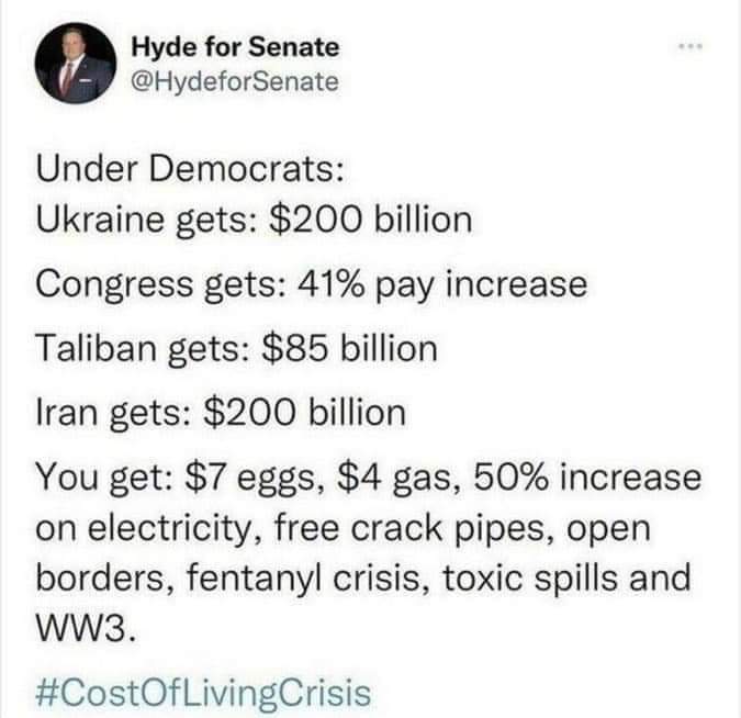 <a href="/elonmusk/">Elon Musk</a> Americans can't afford kids. We are broke. Illegals are getting free medical, housing,snap benefits, and cash assistance. We get nothing but debt.