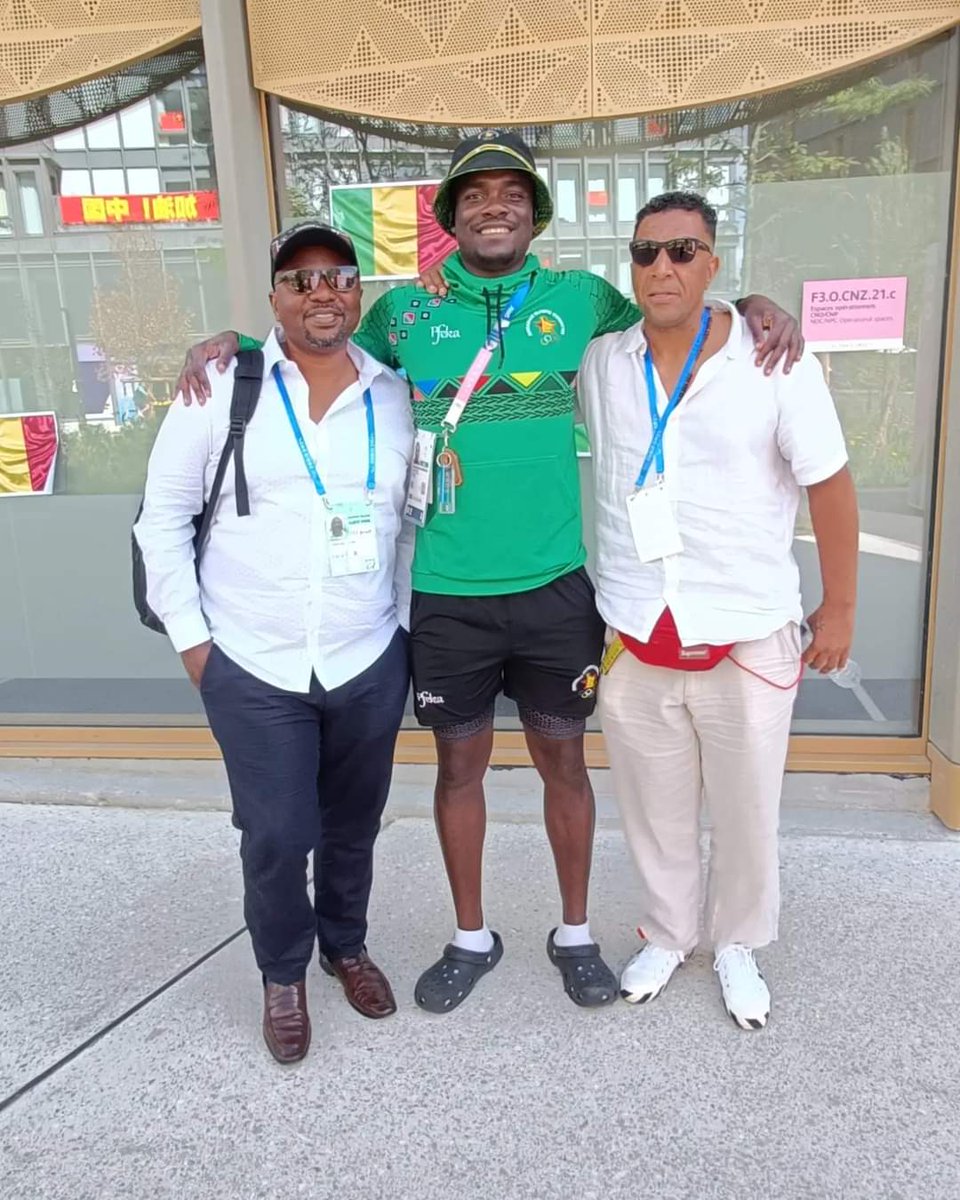 marshallgore's tweet photo. ๐National Duty #Paris2024โฏโฏโฏ
Huge congratulations to Maka Charamba and Tapiwa Makarawu for becoming the first two Zimbabweans to reach the 200m finals together! Well done Boys Madadisa๐ #TeamZimbabwe #paris2024โฏโฏโฏ #zimolympics
#mgbhora2024 on #nationalduty ๐๐ฟ๐ผ๐ซถ
@Chakariboy @SteveVickers5 @ZtaUpdates @ZTNPrime @KirstyCoventry @zororophumulani @Chikombora @KudaZim7 @ZimSportLegends @ZBCNewsonline @BBCSport @UpdateZim
@GeorgeCharamba2
@BaShonaBaShona
@g_chat_defined