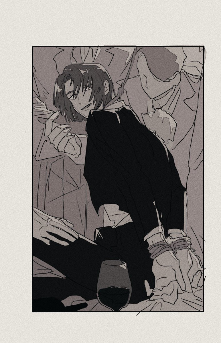 Waveboxのお題より、縄で縛られてるムル・ハートです♪