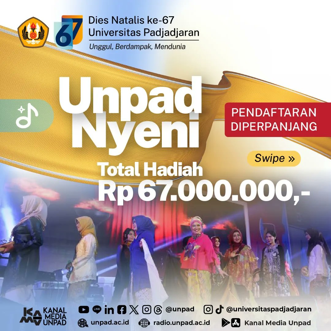 Dies Natalis 67 Universitas Padjadjaran tweet media