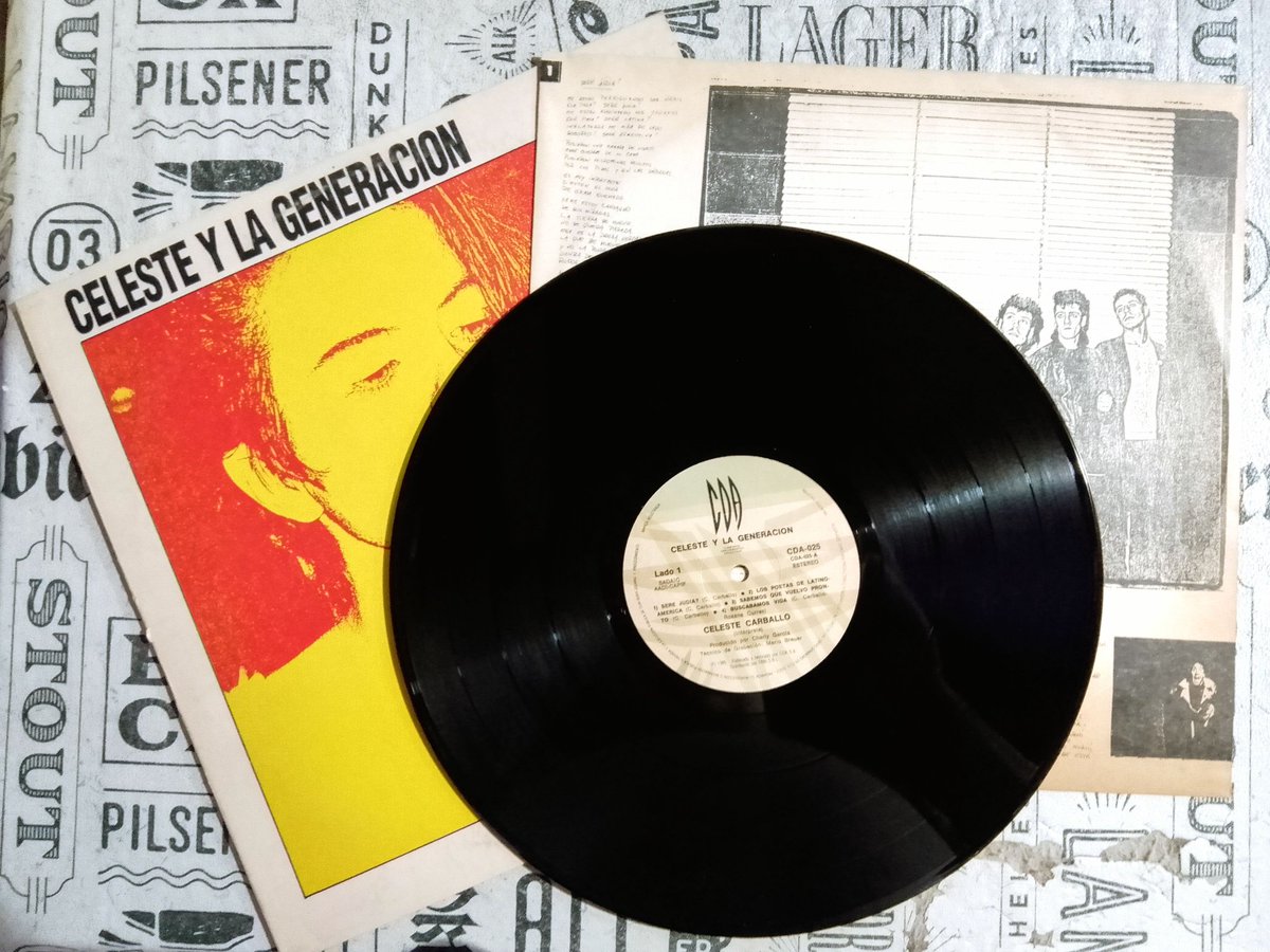 MSANewsArg's tweet photo. "CELESTE Y LA GENERACIÓN" (1985)
Tercer álbum y la vuelta a un Rock más crudo, con una banda acordé a lo que Carballo pretendía, la producción estuvo a cargo de Charly García, y fue lanzado por el sello discografico. #Interdisc 
#celesteylageneracion 
@celesteblues1 https://t.co/o2SuAI2AoQ