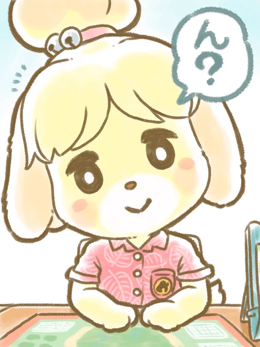 最近のどう森絵この描き方ハマってるのかな 