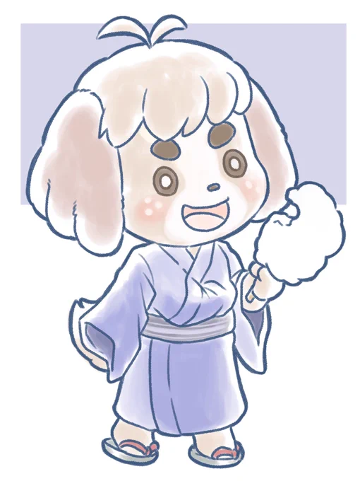 最近のどう森絵この描き方ハマってるのかな 