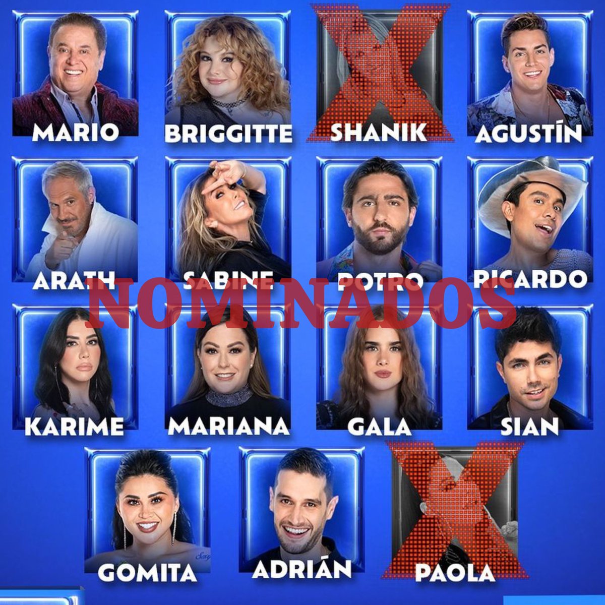 #ULTIMOMOMENTO 🚨
Debido a un complot, todos los habitantes de #LCDLFMX quedan nominados esta semana. 😳🥶