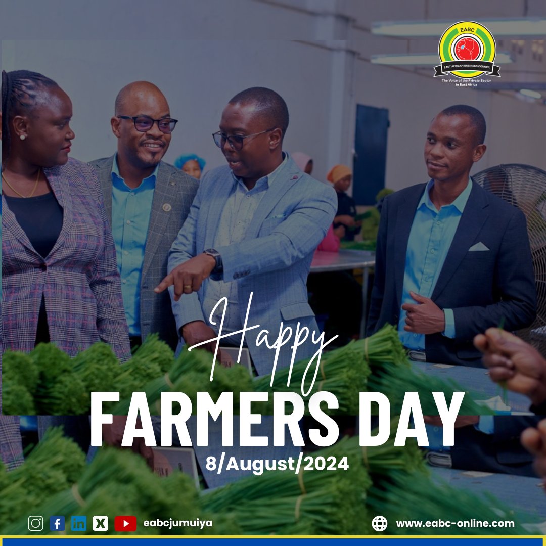ZephaniaShaidi's tweet photo. 👏🏿 Happy 88 day to all farmers &amp; stakehokders. 
@EABCjumuiya @taha_tanzania @tpsftz @AAPC_Tanzania @raphaelpmaganga
#Agenda1030 #NaneNane2024 https://t.co/XEIgcd5mWA
