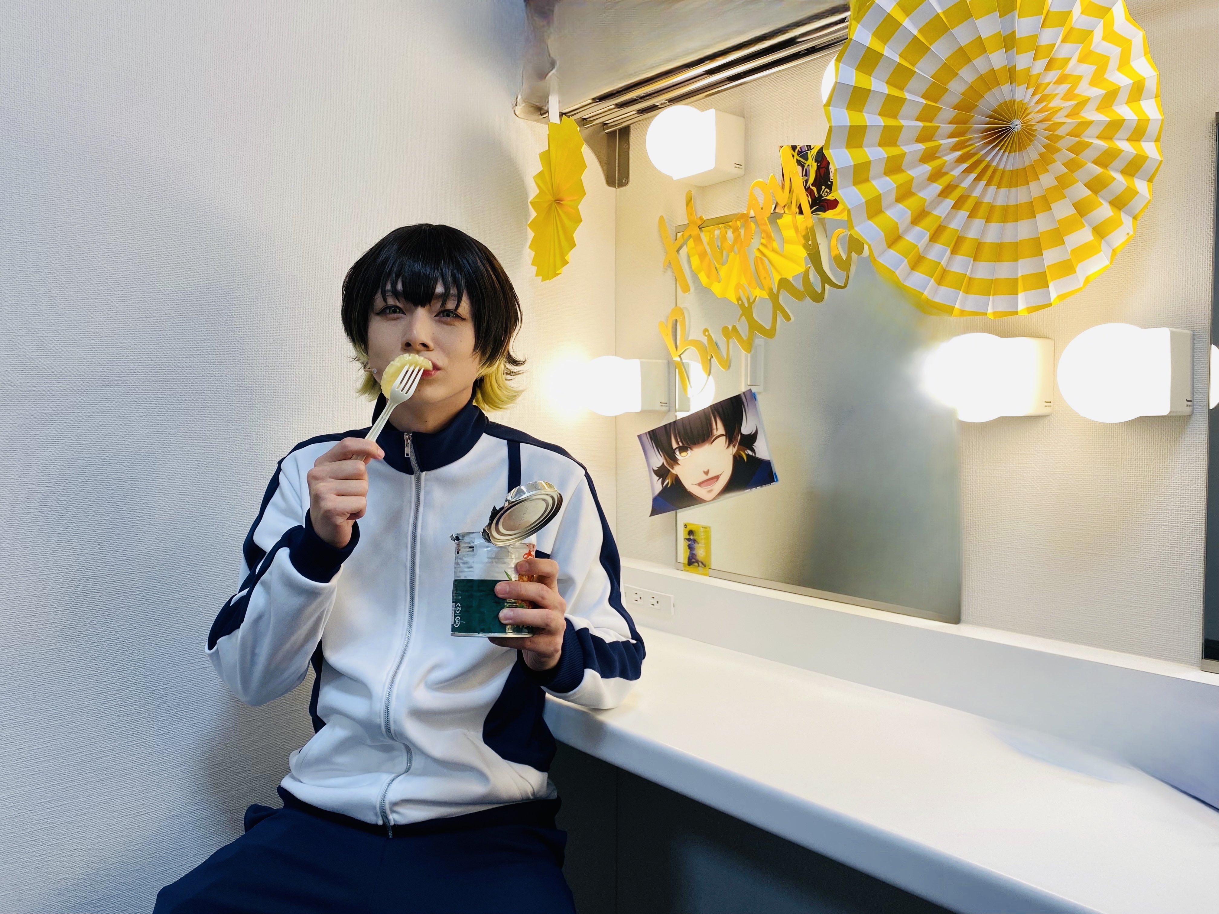 舞台ブルーロック ブルステ チェキ風自撮りトレカ 蜂楽 廻 佐藤