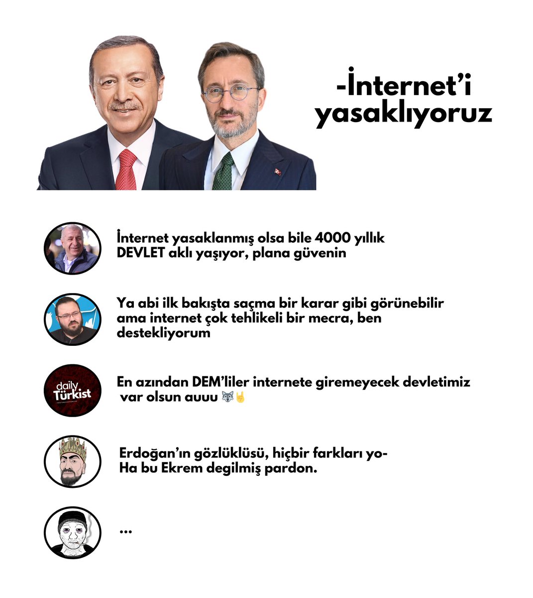 Kanzi ben de muhalifim ama