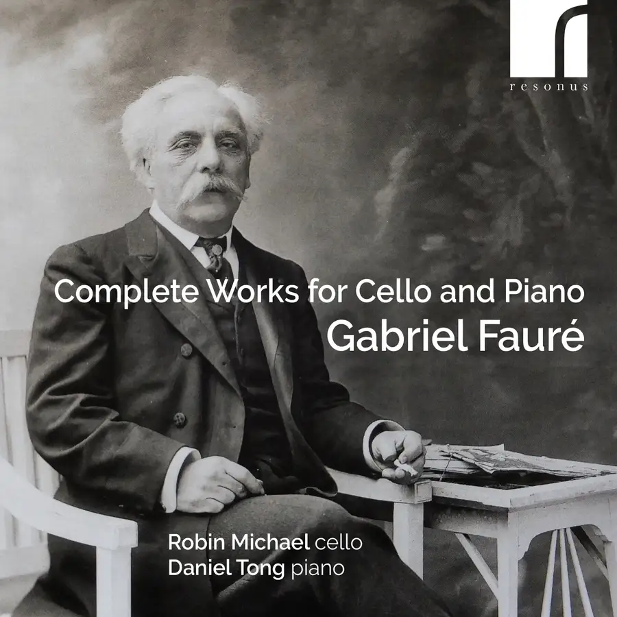 #NewReleases2024 #241
Fauré: Complete Works For Cello &amp; Piano
Robin Michael, Daniel Tong

Period instruments give Gabriel extra lightness and sparkle, but it's the sensitivity of the performers that makes this such a fine #Fauré100 issue.