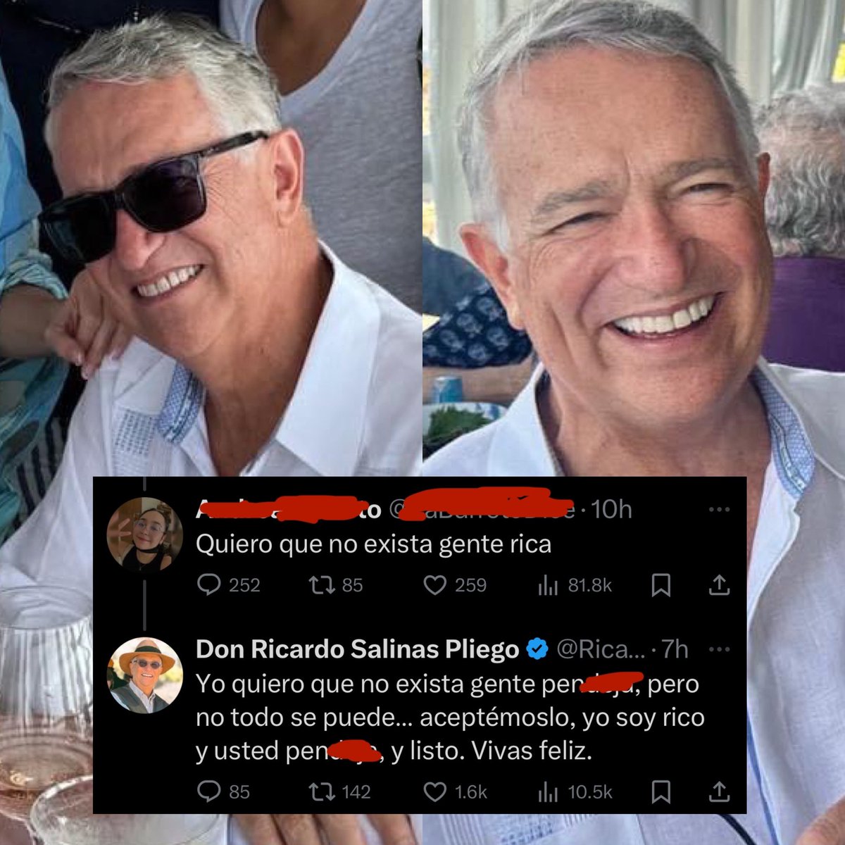 CerebrosG's tweet image. El multimillonario Ricardo Salinas en redes sociales: